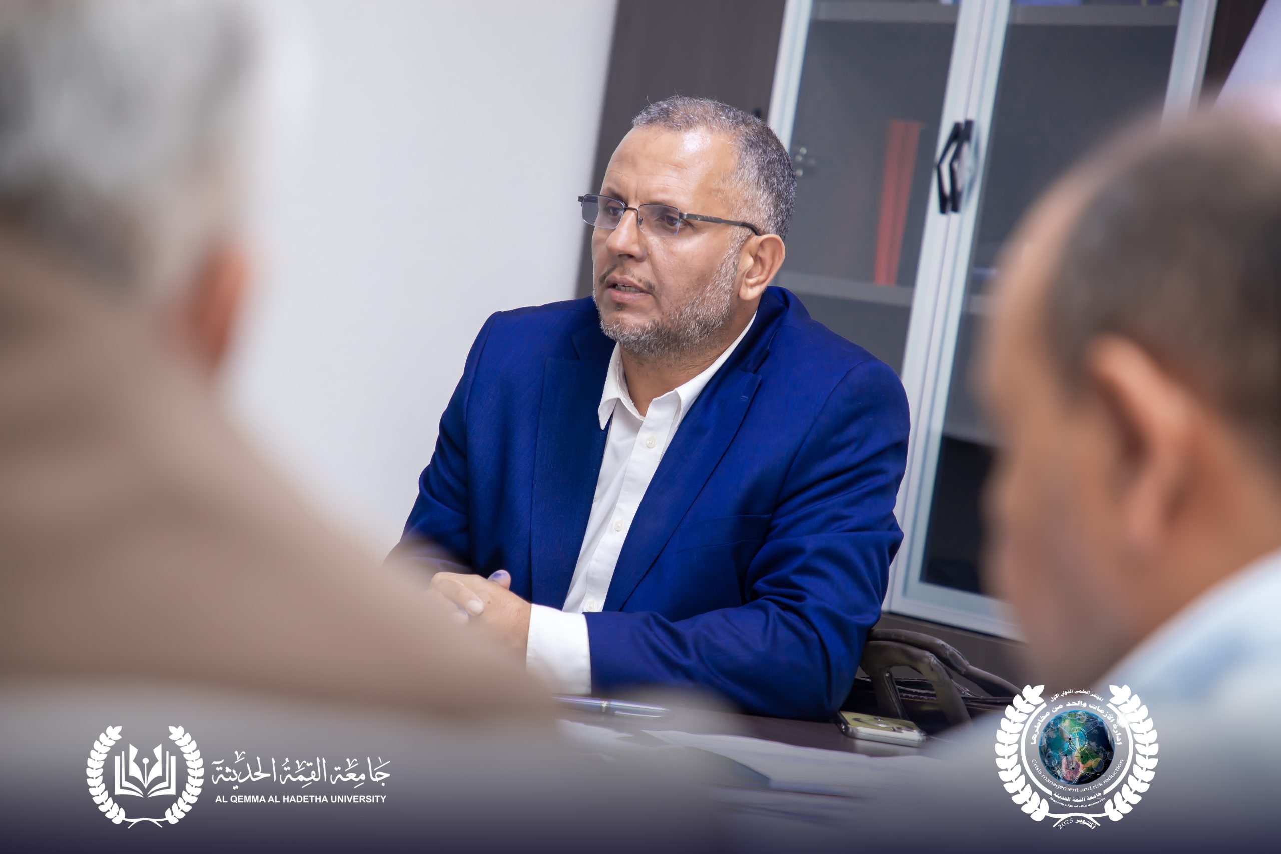 اجتماع اللجان المنظمة للمؤتمر العلمي الدولي الأول